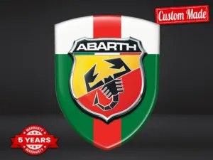 Fiat Abarth Vinilos Puerta Auto Modernos Máximo Estilo Pro Duradero